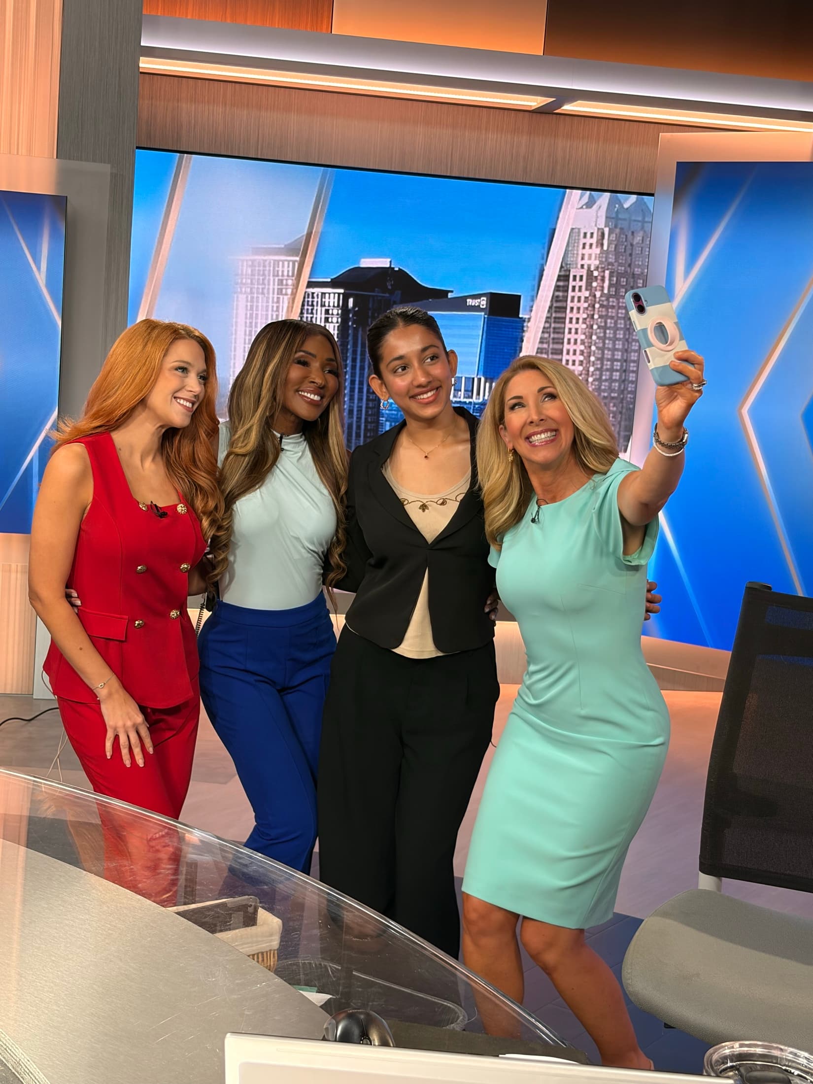 Medolies founder with the Good Day Orlando team